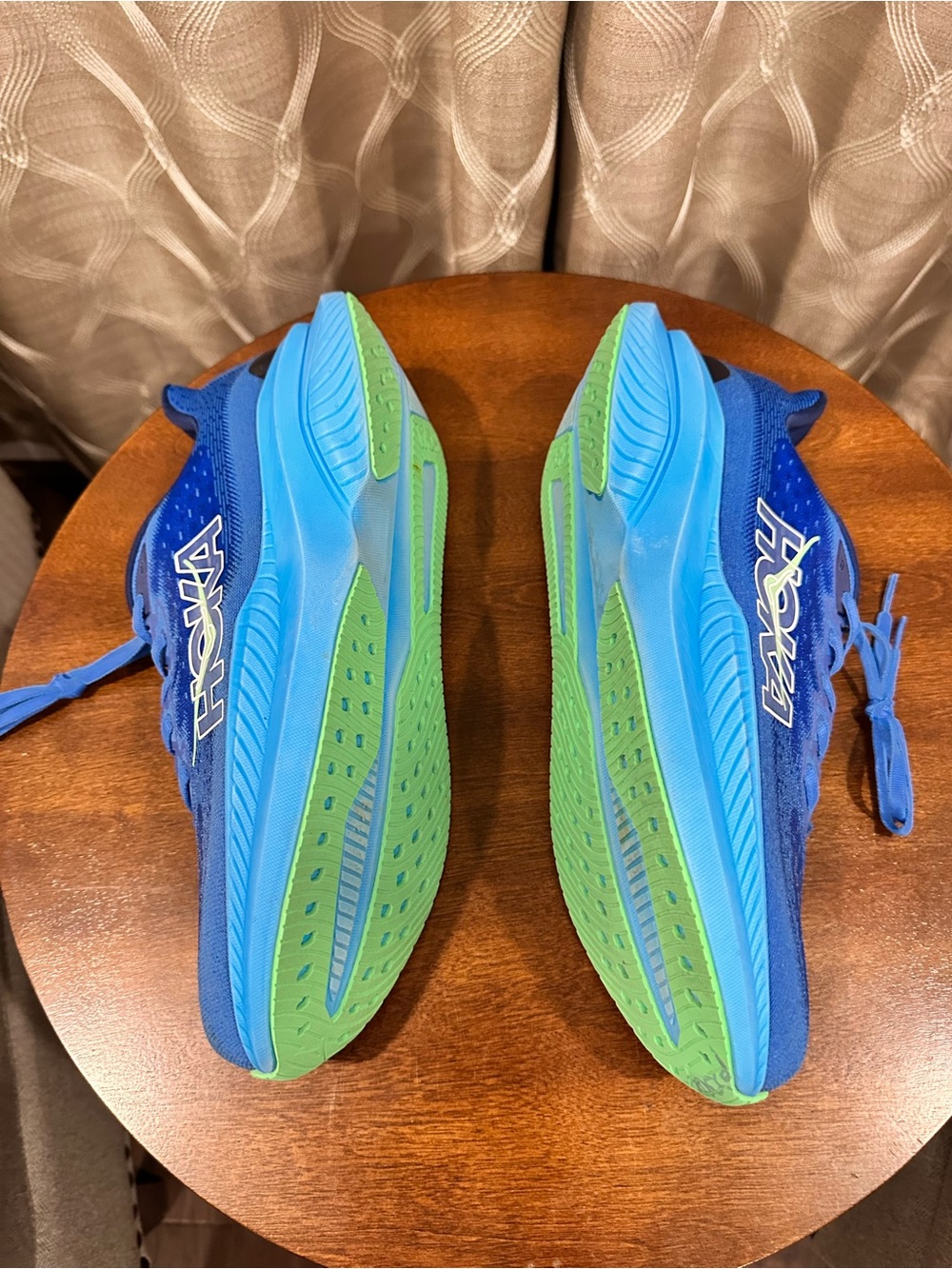 HOKA Men’s Mach 6 "Virtual Blue" Sneakers 1147790 VWT, Size 12 - Picture 10 of 12